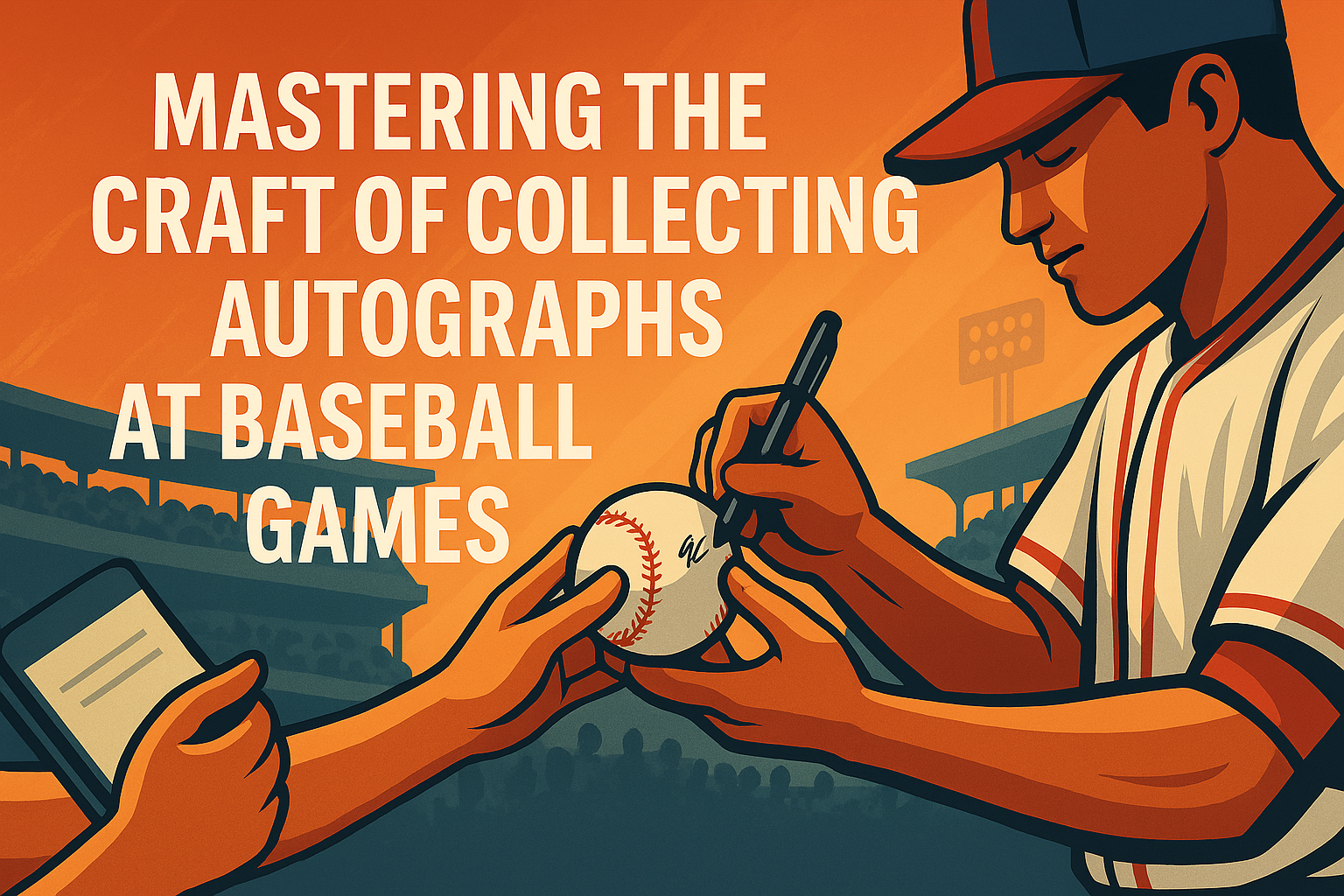 Mastering the Craft of Collecting Autographs at Baseball Games