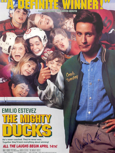 Mighty Ducks Signed Memorabilia