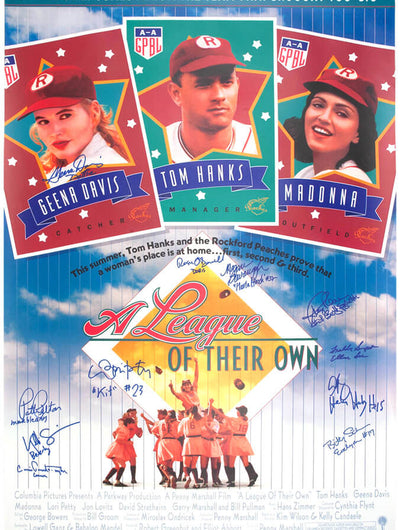 A League of Their Own Signed Memorabilia