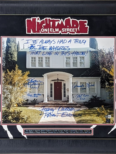 Elm Street Signed Memorabilia