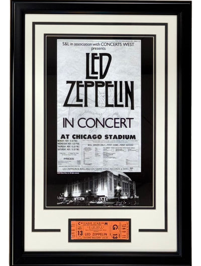 Led Zeppelin Signed Memorabilia