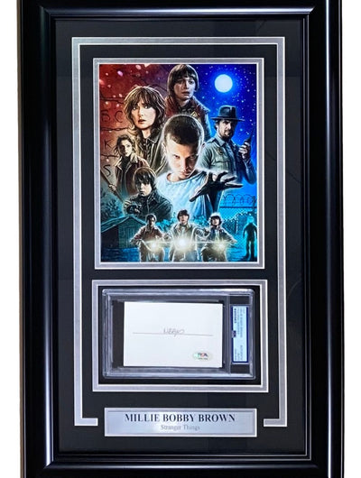 Stranger Things Signed Memorabilia