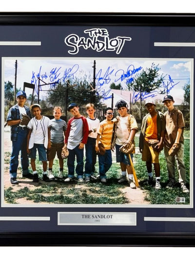 Sandlot Signed Memorabilia