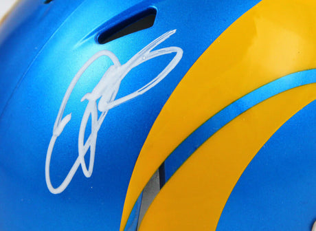 Odell Beckham Jr. Autographed Los Angeles Rams Speed Mini Helmet-Beckett W Hologram *White Image 2