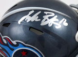 Treylon Burks Autographed Tennessee Titans Speed Mini Helmet-Beckett W Hologram *Silver Image 2