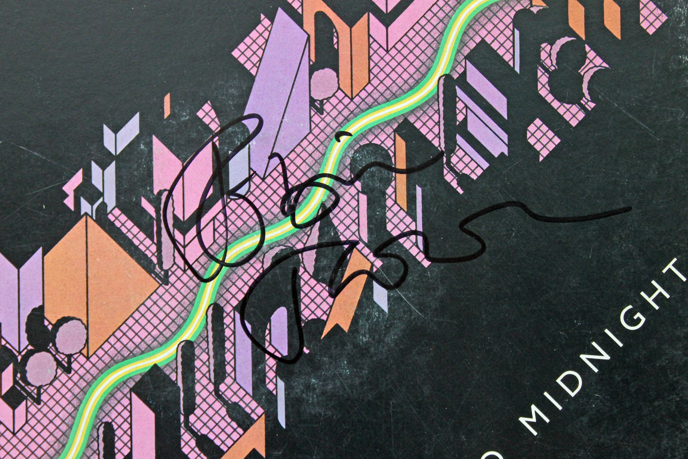 Robin Trower Authentic Signed Caravan To Midnight Album Cover PSA/DNA #AB43049