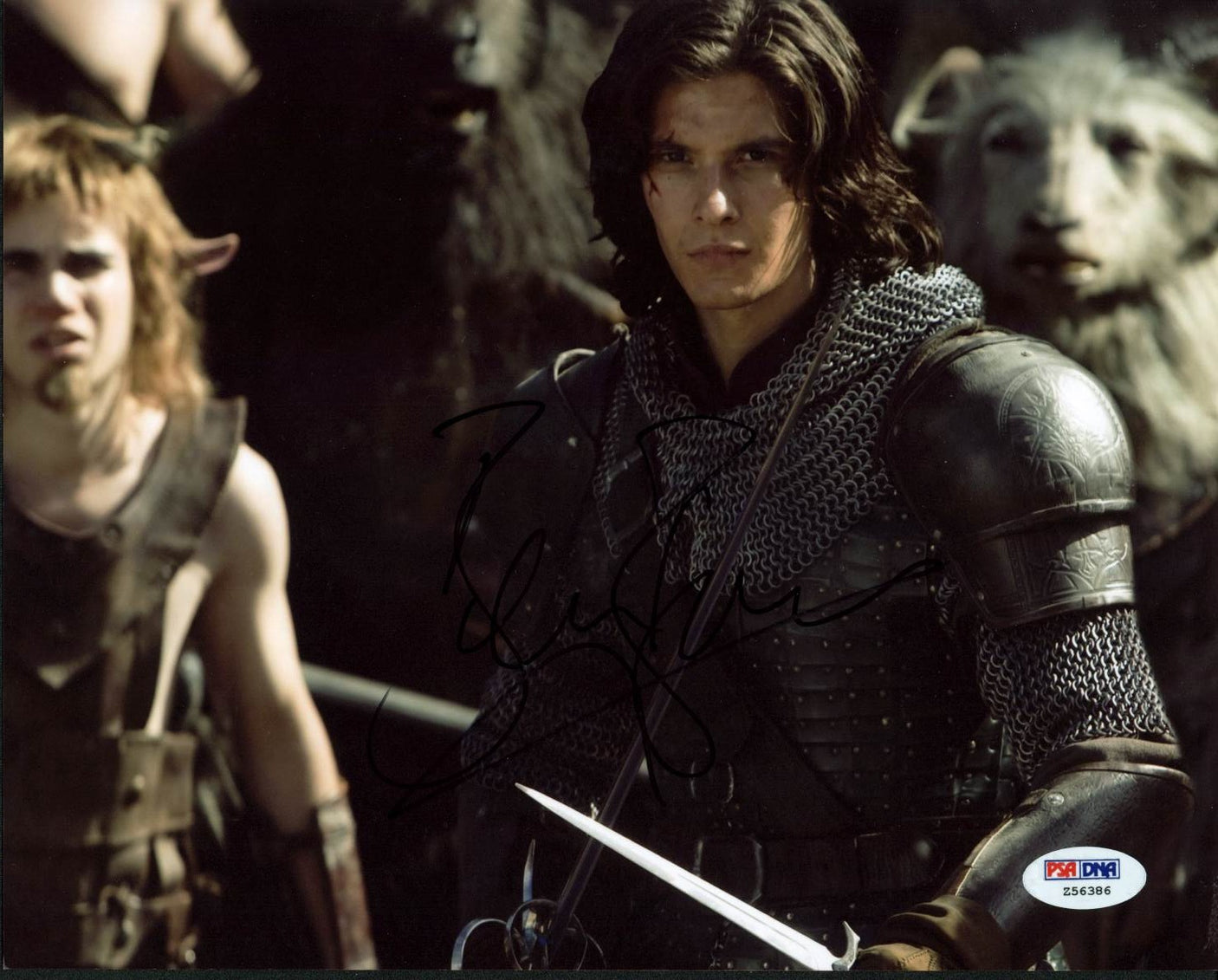 Ben Barnes The Chronicles of Narnia Signed Authentic 8X10 Photo PSA/DNA #Z56386