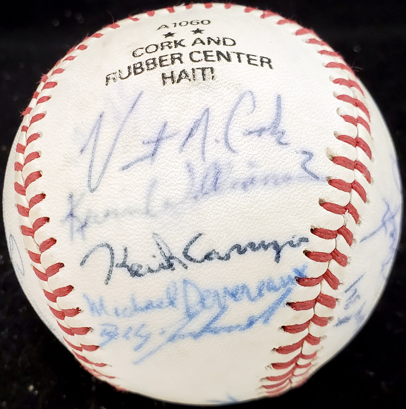 1983 Arizona State Autographed Official Wilson Baseball With 26 Signatures Including Barry Bonds Pre-Rookie Beckett BAS #AA01889