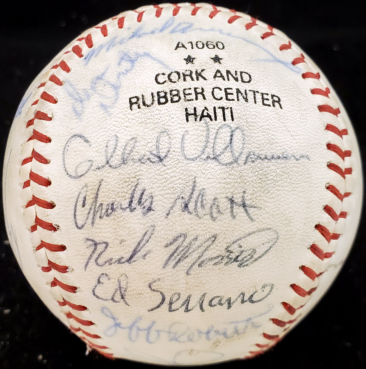 1983 Arizona State Autographed Official Wilson Baseball With 24 Signatures Including Barry Bonds Pre-Rookie Beckett BAS #AA01887