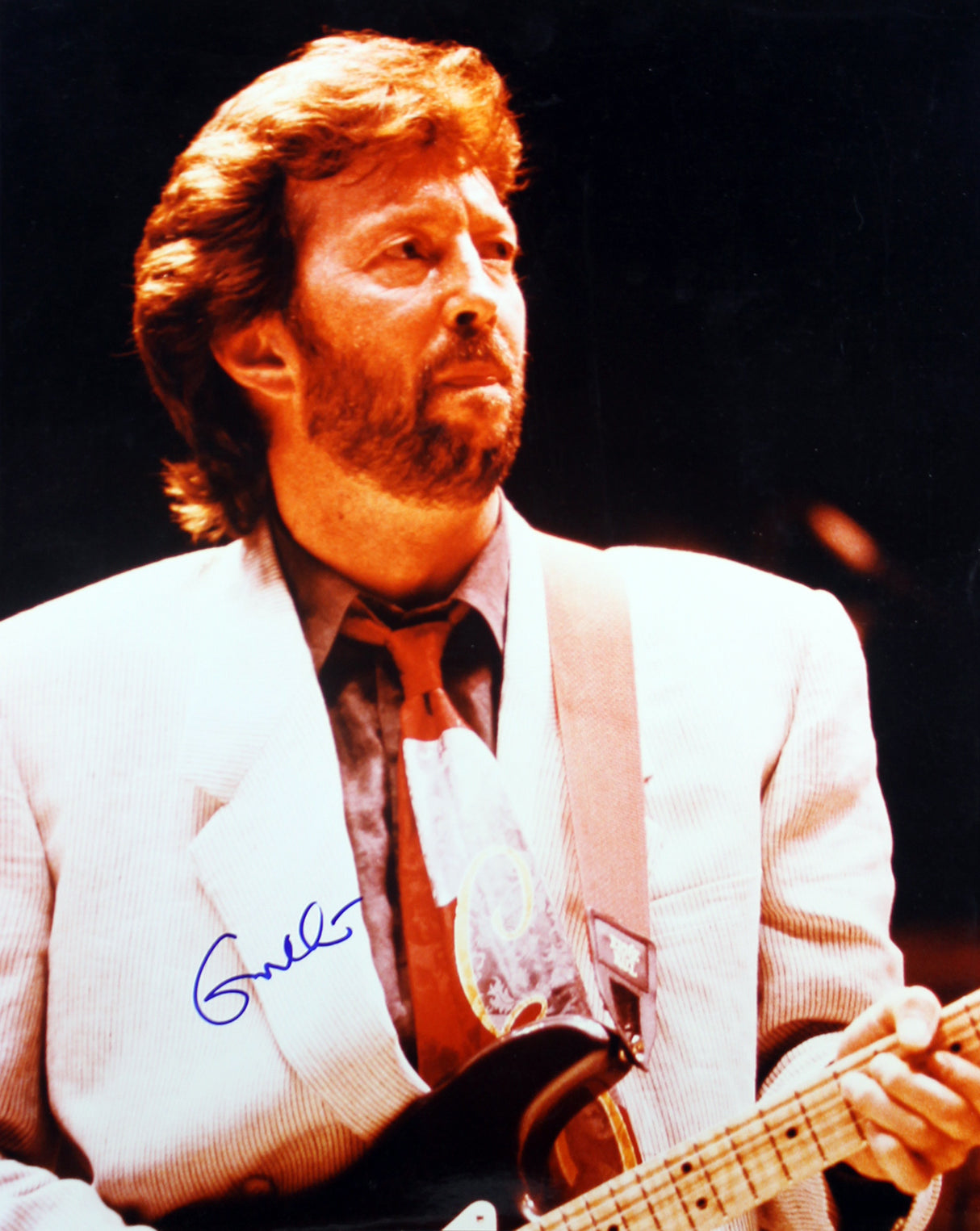 Eric Clapton Authentic Signed 16X20 Photo w/ Vintage Signature JSA #Z07651