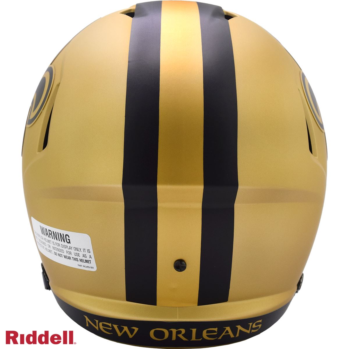 New Orleans Saints RAVE Full Size Replica Football Helmet