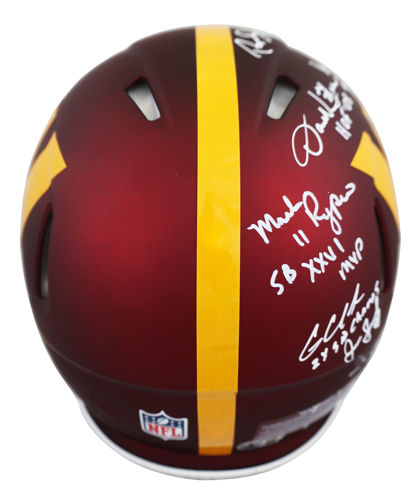 Washington (11) Green, Riggins, Williams +8 Signed F/S Speed Proline Helmet BAS