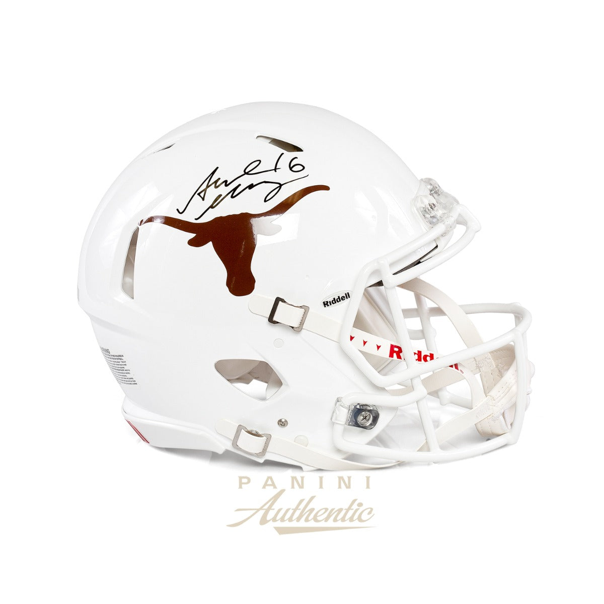 Arch Manning Autographed Texas Longhorns Speed Authentic Helmet Panini