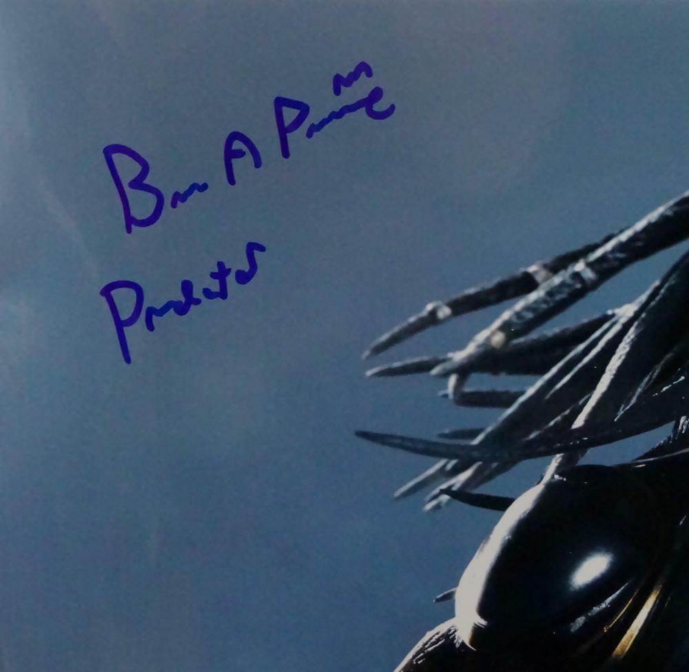 Brian Prince Autographed 16x20 Predator Photo - Beckett Auth *Blue