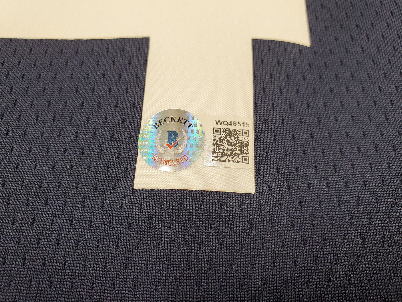 Team Greece Giannis Antetokounmpo Autographed Blue Nike Jersey Size XL Beckett BAS QR Stock #197443