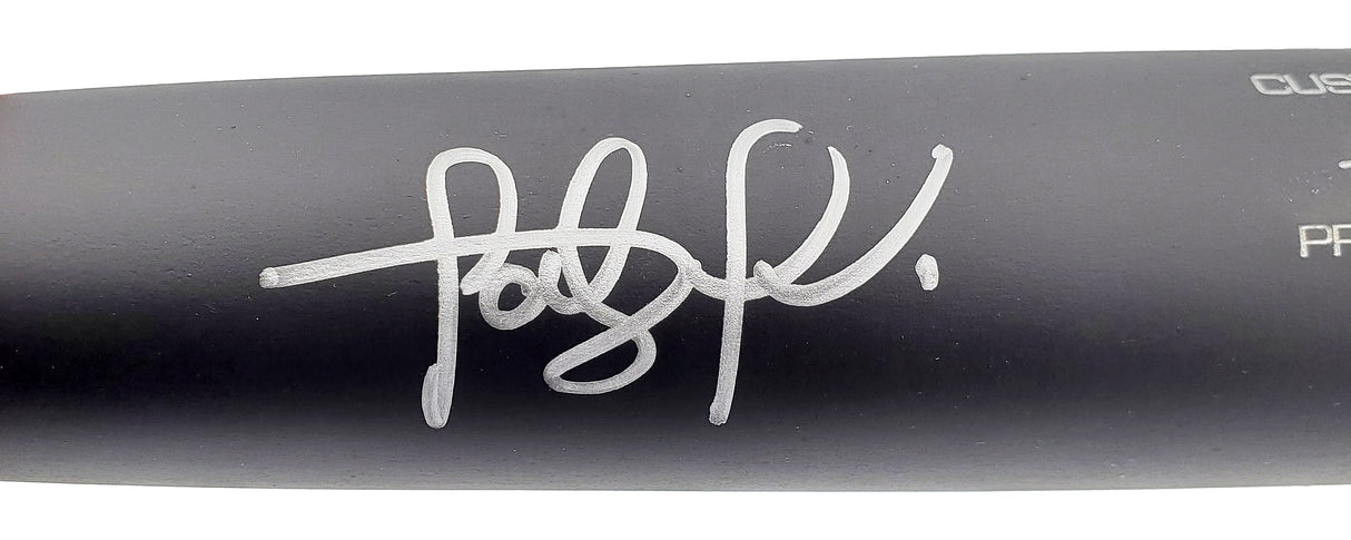 Fernando Tatis Jr. Autographed Black Victus Game Model Bat San Diego Padres Beckett BAS QR Stock #197451