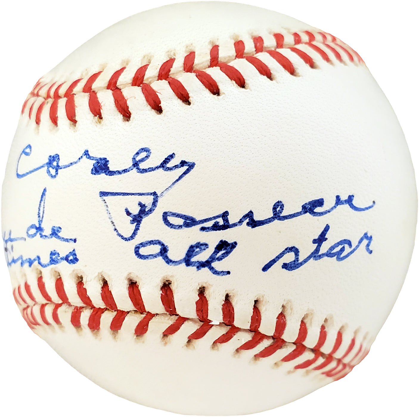 Claude Passeau Autographed Official NL Baseball Pittsburgh Pirates, Chicago Cubs "For Corey 4-Time All Star" PSA/DNA #F41084