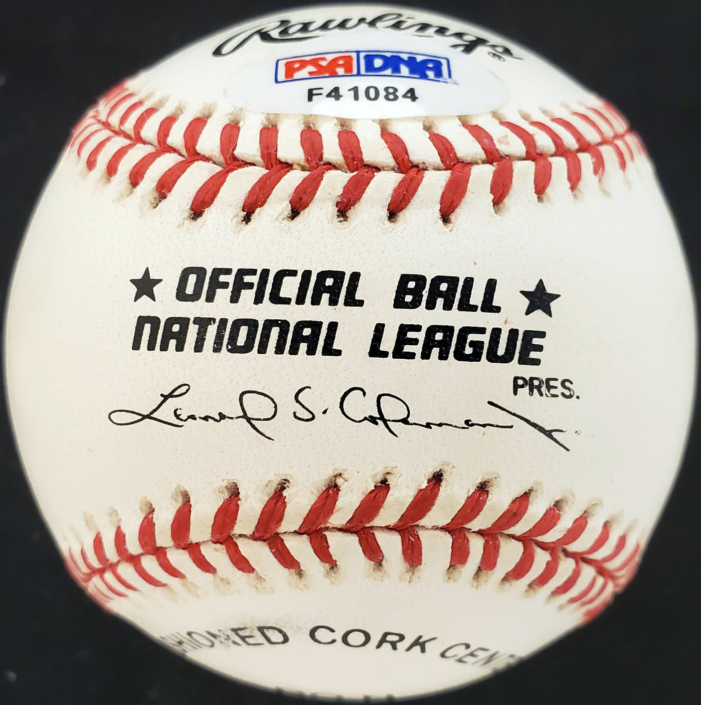 Claude Passeau Autographed Official NL Baseball Pittsburgh Pirates, Chicago Cubs "For Corey 4-Time All Star" PSA/DNA #F41084