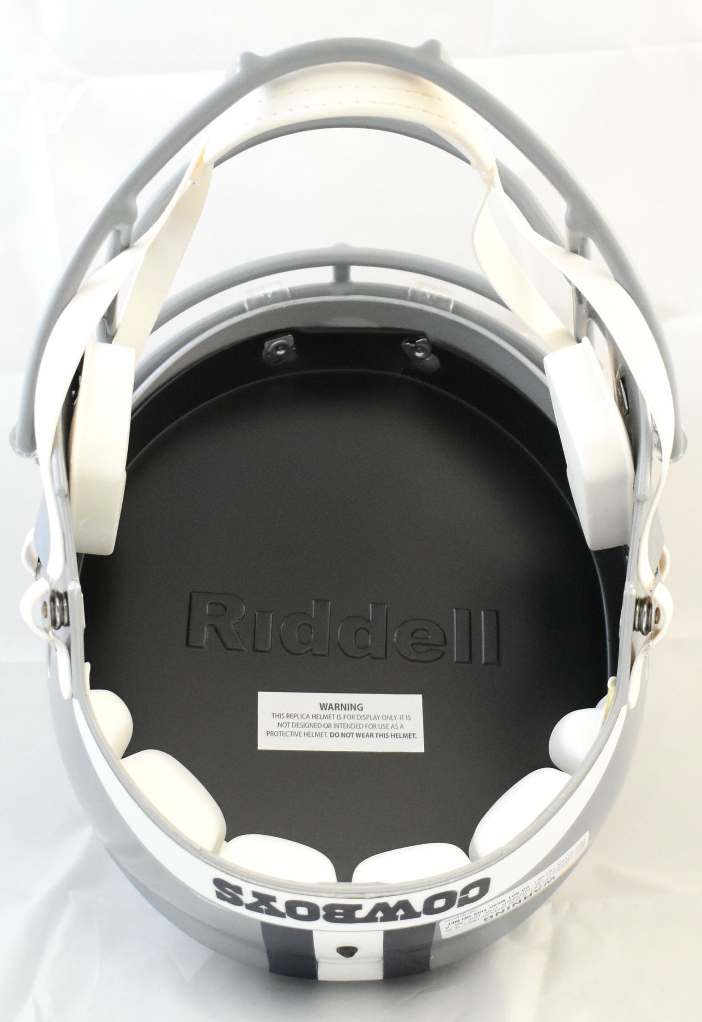 Deion Sanders Autographed Dallas Cowboys F/S Speed Helmet- Beckett Witnessed