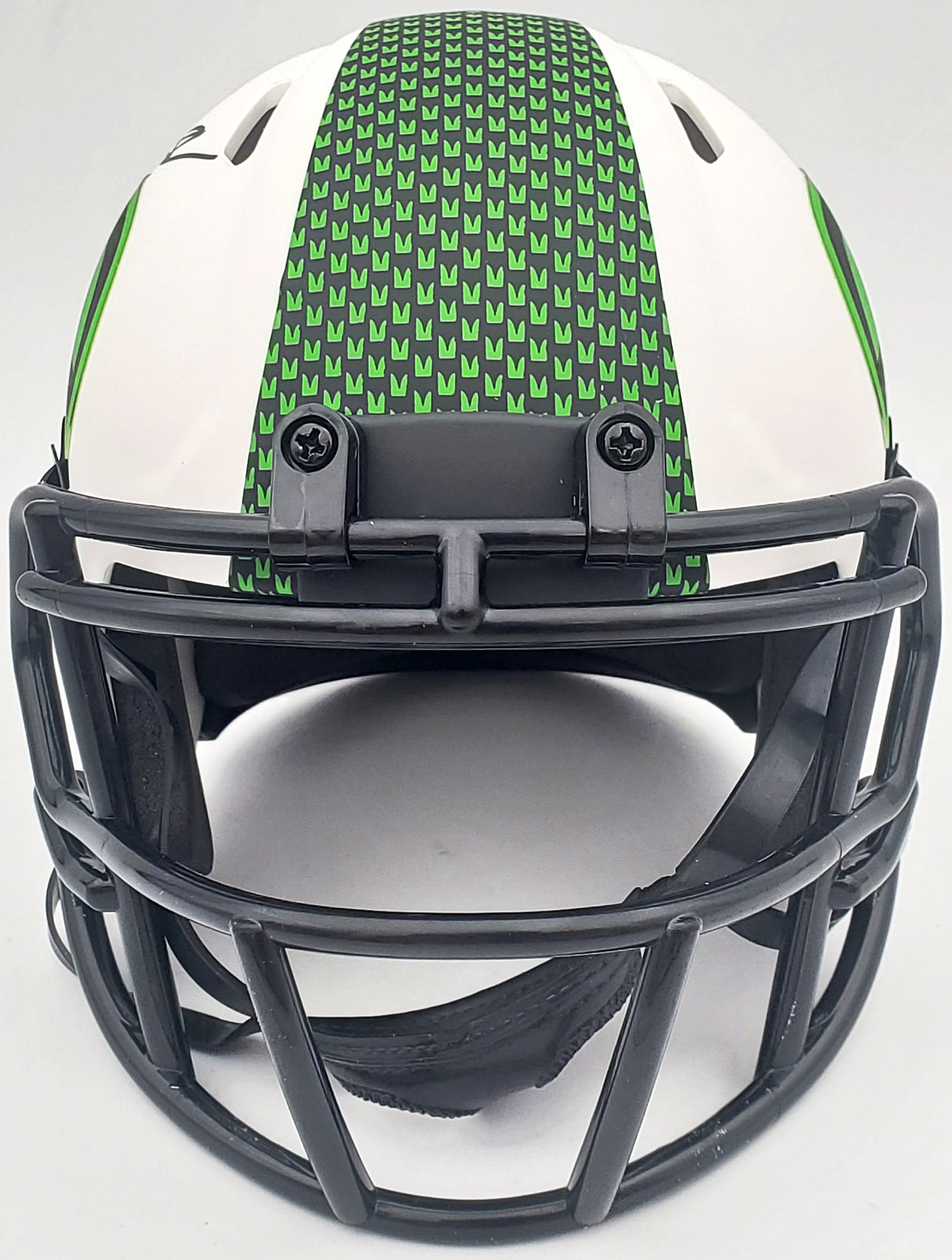 Michael Dickson Autographed Seattle Seahawks Lunar Eclipse White Speed Mini Helmet MCS Holo Stock #200270