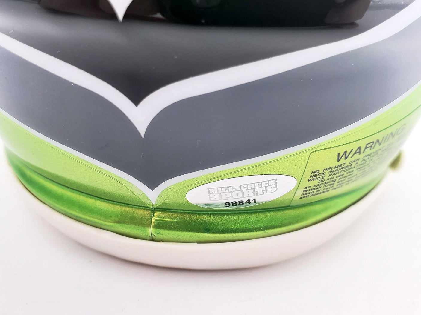 Michael Dickson Autographed Seattle Seahawks Flash Green Speed Mini Helmet MCS Holo Stock #200271