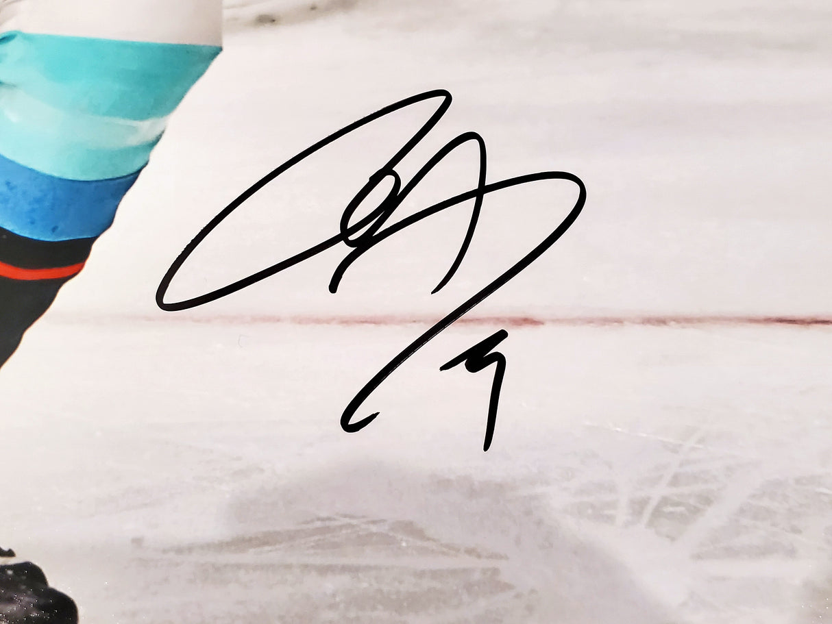 Ryan Donato Autographed 16x20 Photo Seattle Kraken Fanatics Holo Stock #200316