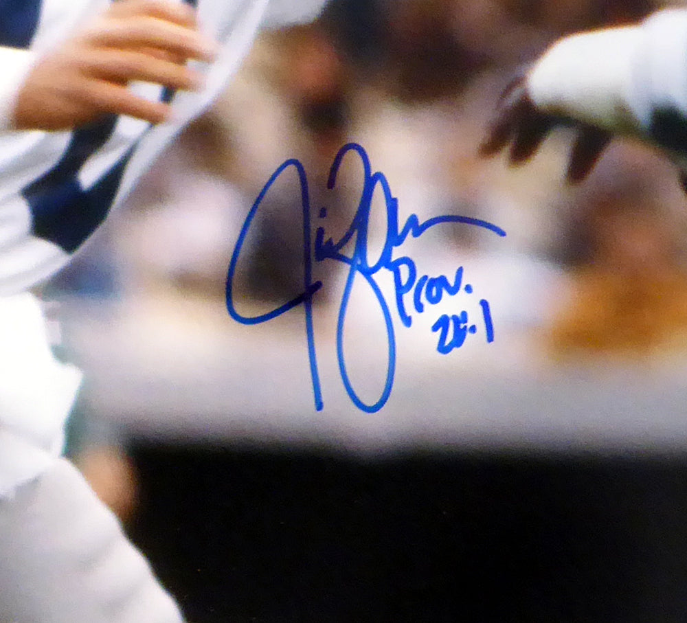 Jim Zorn Autographed Framed 16x20 Photo Seattle Seahawks MCS Holo Stock #200349