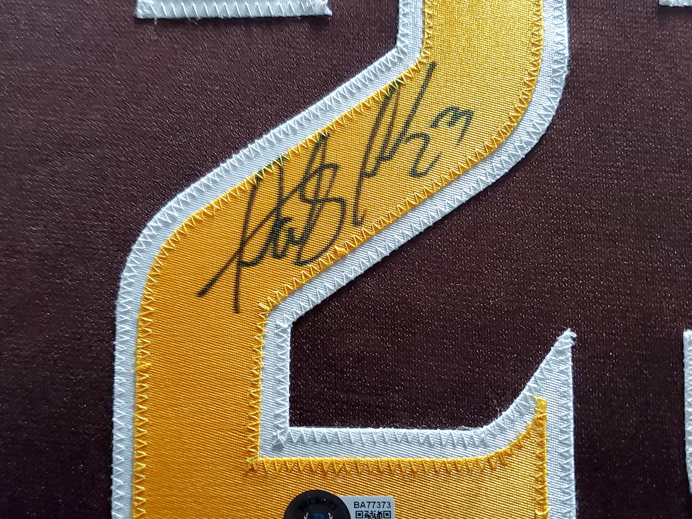 San Diego Padres Fernando Tatis Jr. Autographed Framed Brown Jersey Beckett BAS Stock #200418
