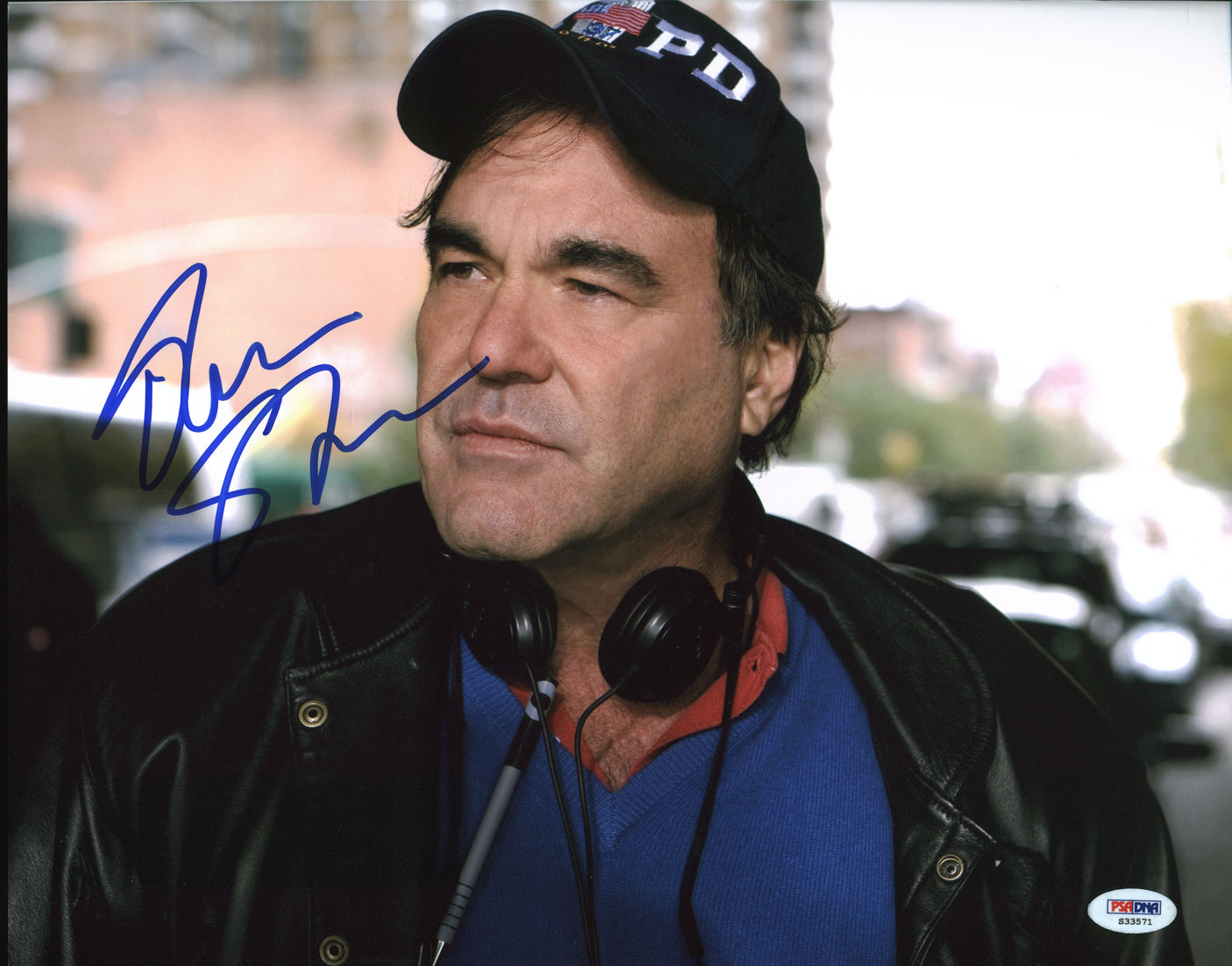 Oliver Stone Platoon Authentic Signed 11x14 Photo Autographed PSA/DNA #S33571
