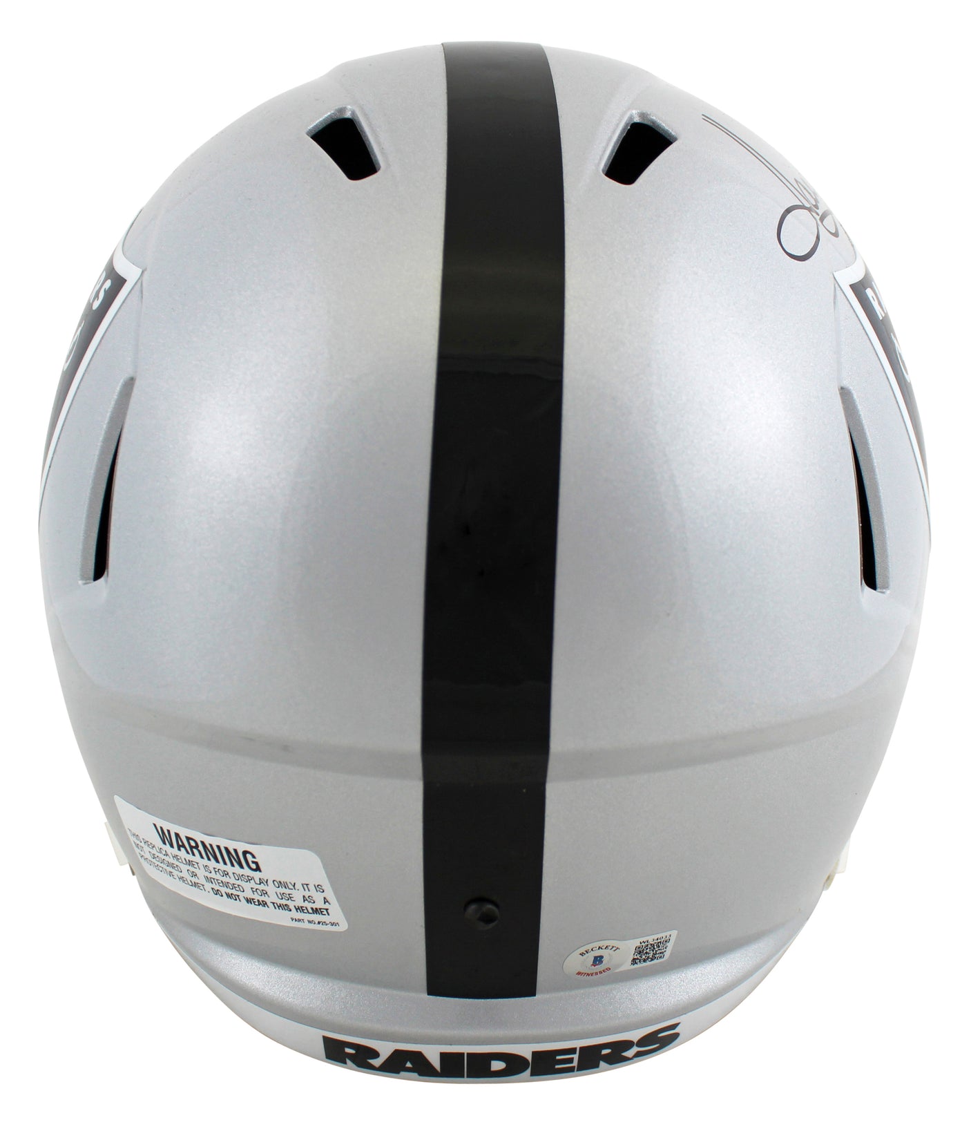 Raiders Howie Long Authentic Signed Full Size Speed Rep Helmet BAS Witnessed