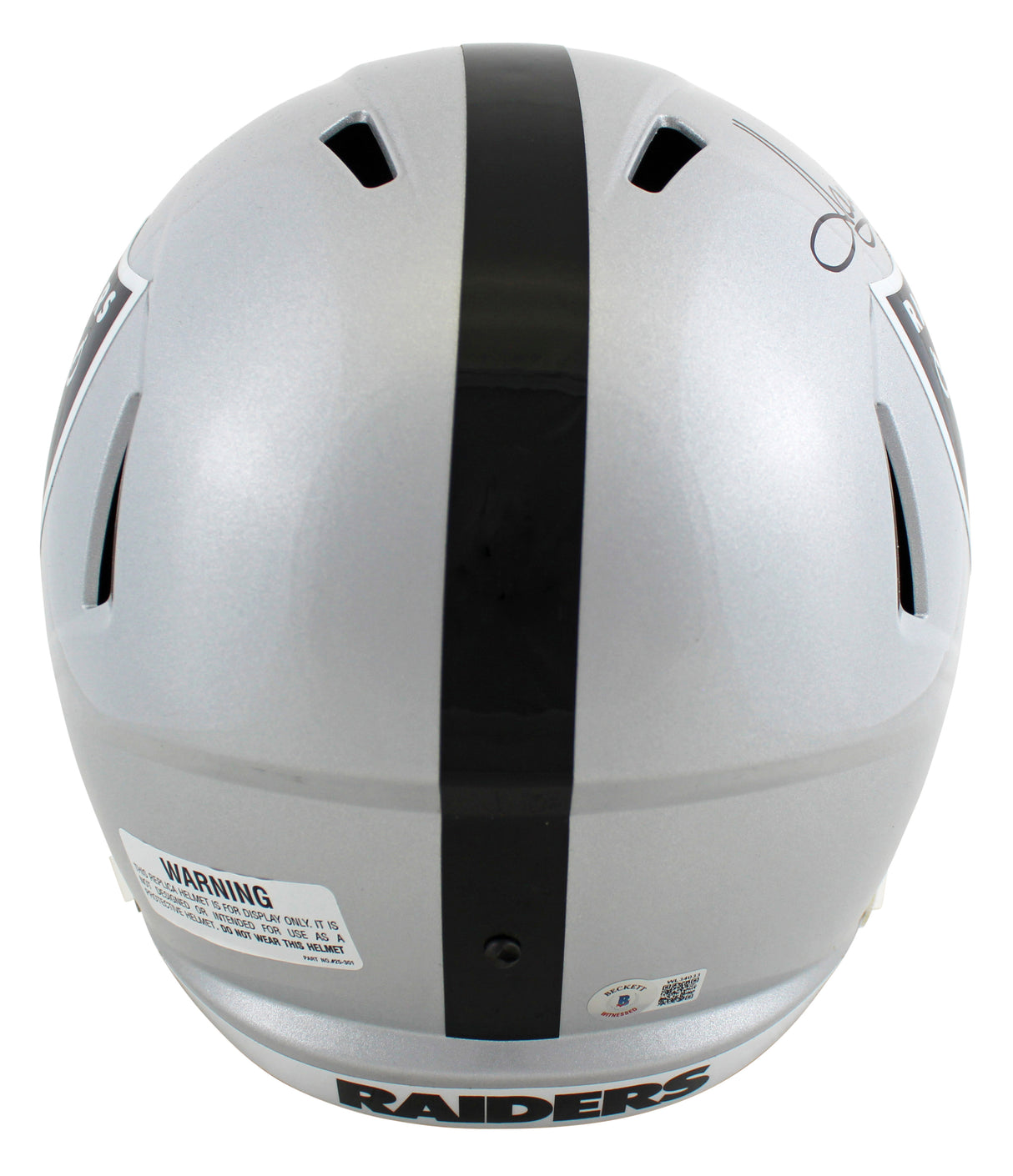 Raiders Howie Long Authentic Signed Full Size Speed Rep Helmet BAS Witnessed