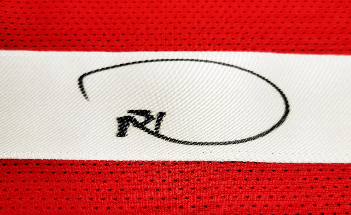 San Francisco 49ers Donte Whitner Autographed Red Jersey Beckett BAS QR Stock #200898