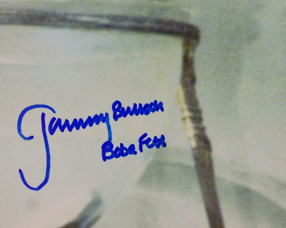 Jeremy Bulloch Signed Boba Fett 16x20 In Cantina Photo - JSA Auth *Blue