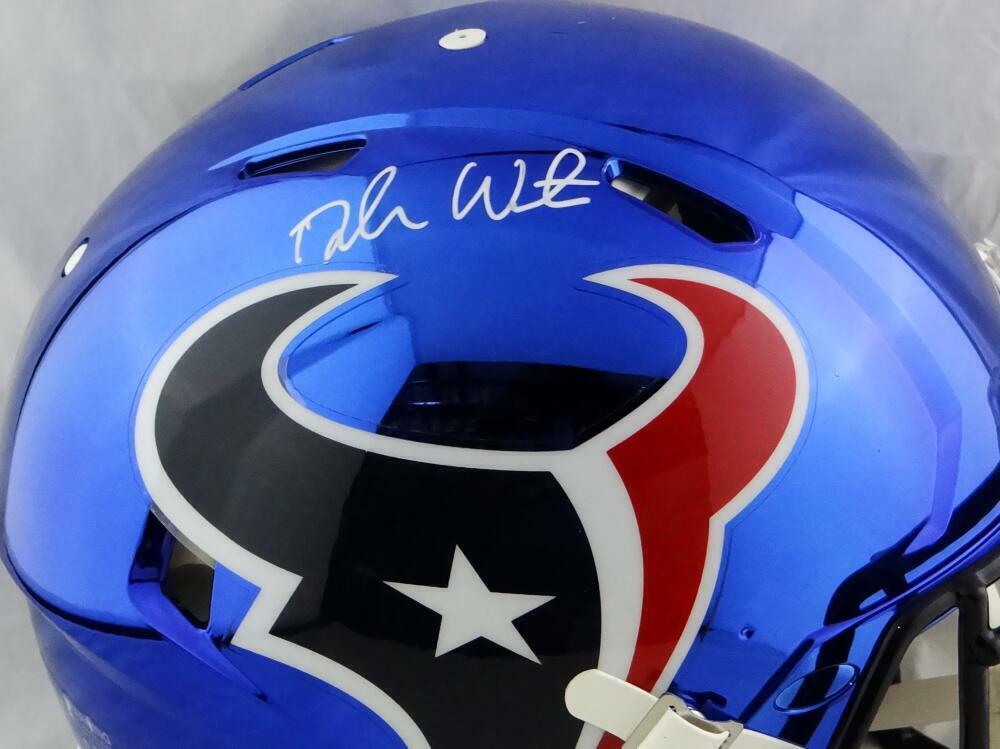 Deshaun Watson Signed Texans F/S Chrome Speed Authentic Helmet - JSA W Auth