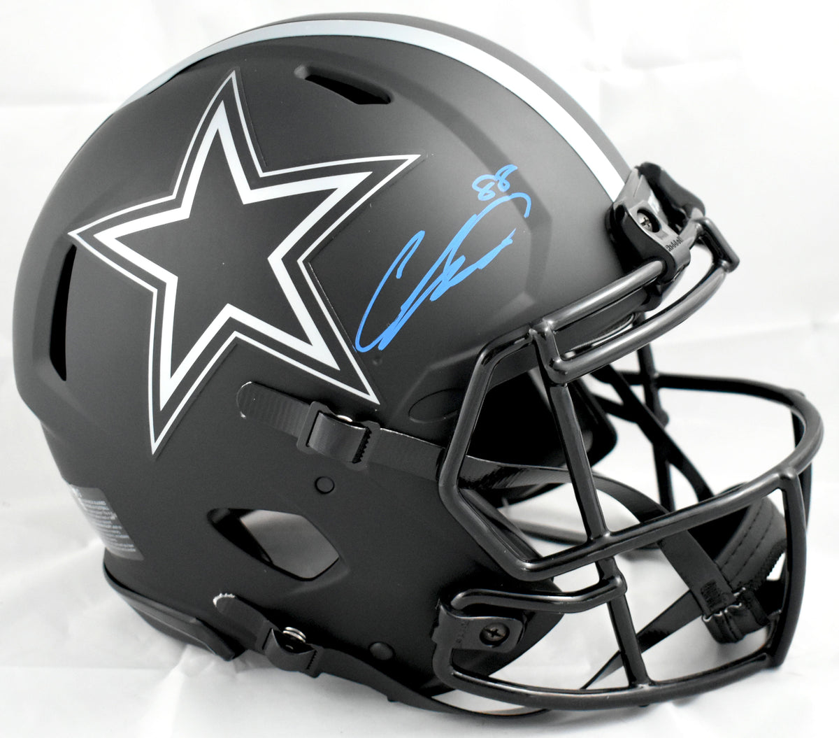 CeeDee Lamb Signed Dallas Cowboys F/S Eclipse Speed Authentic Helmet - Fanatics