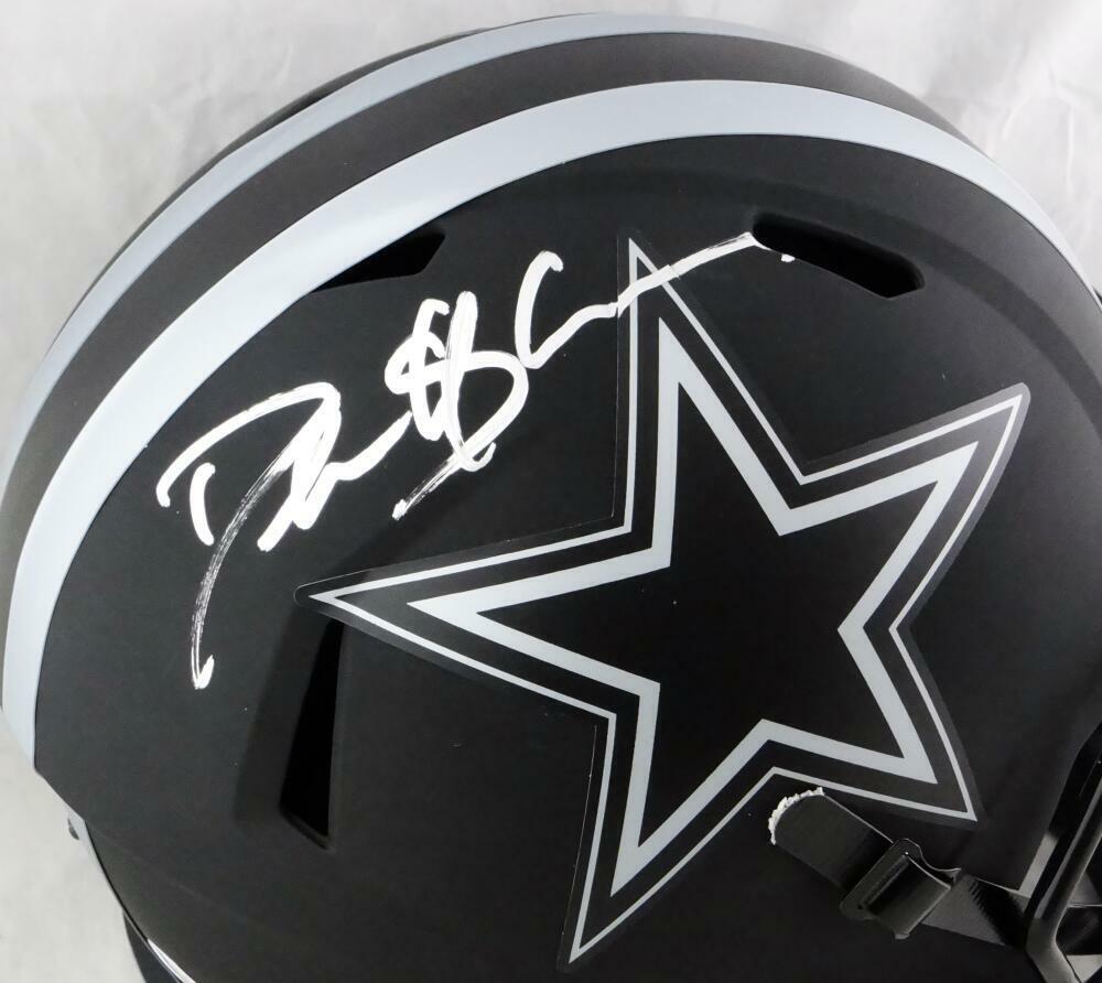 Deion Sanders Signed Cowboys F/S Eclipse Speed Helmet - Beckett W Auth *Silver