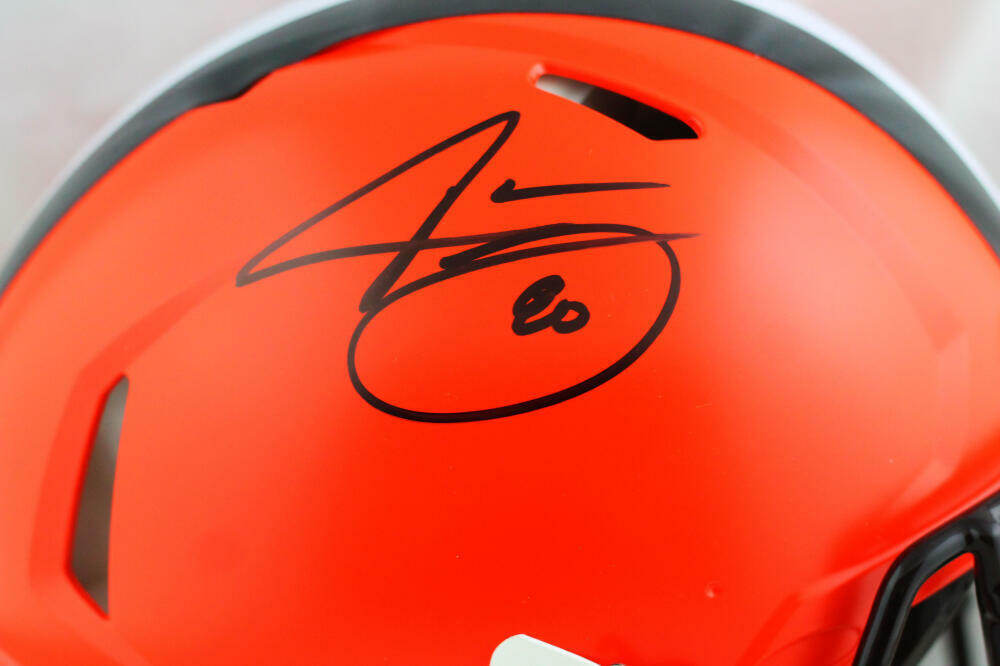 Jarvis Landry Signed Cleveland Browns F/S Speed Authentic Helmet - JSA W Auth