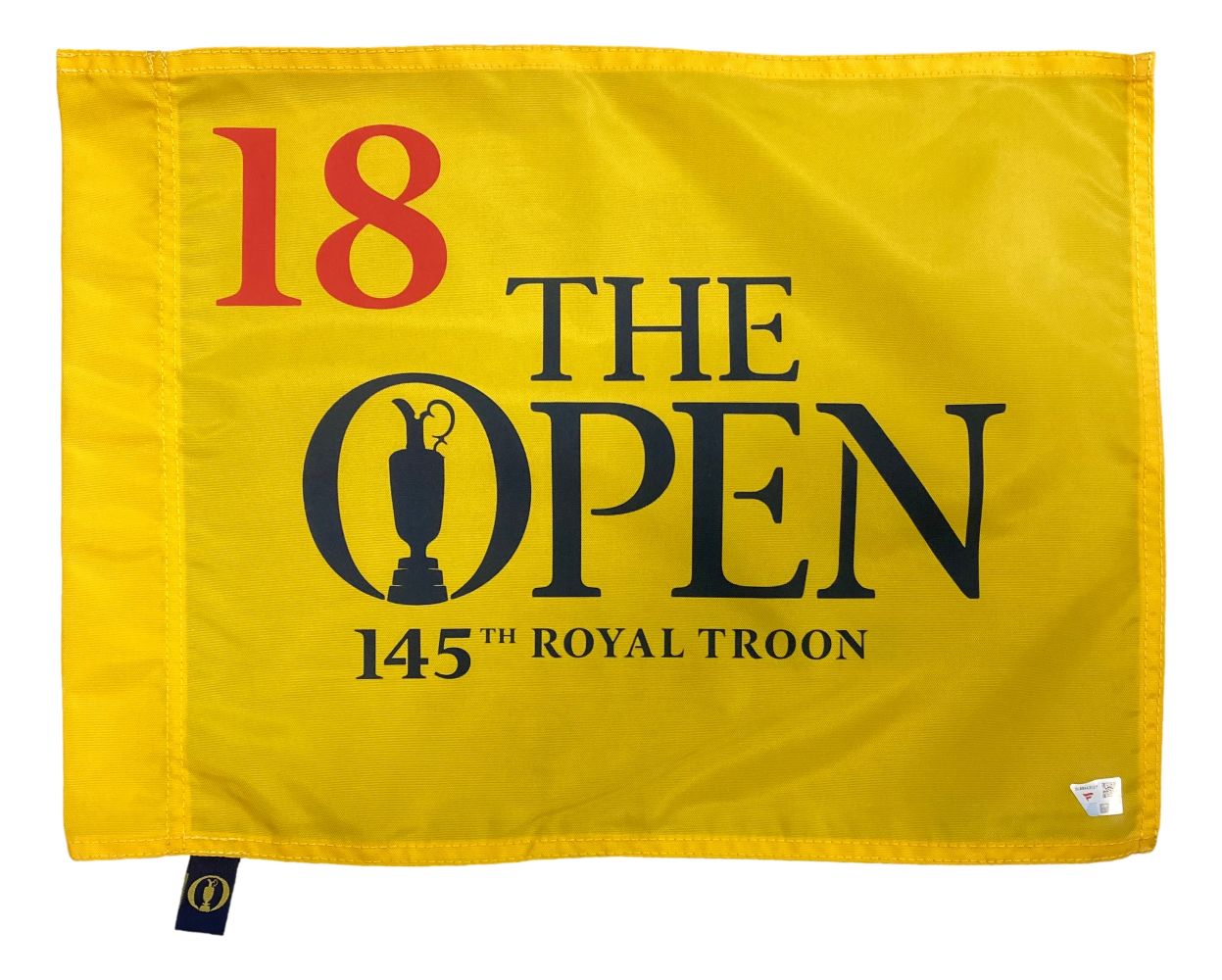 145th Open Championship Royal Troon PGA Issued Golf Flag Fanatics