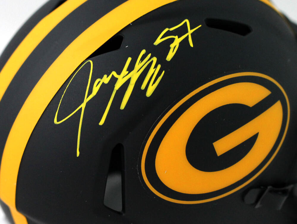 Jace Sternberger Autographed Green Bay Packers Eclipse Mini Helmet - JSA W Auth