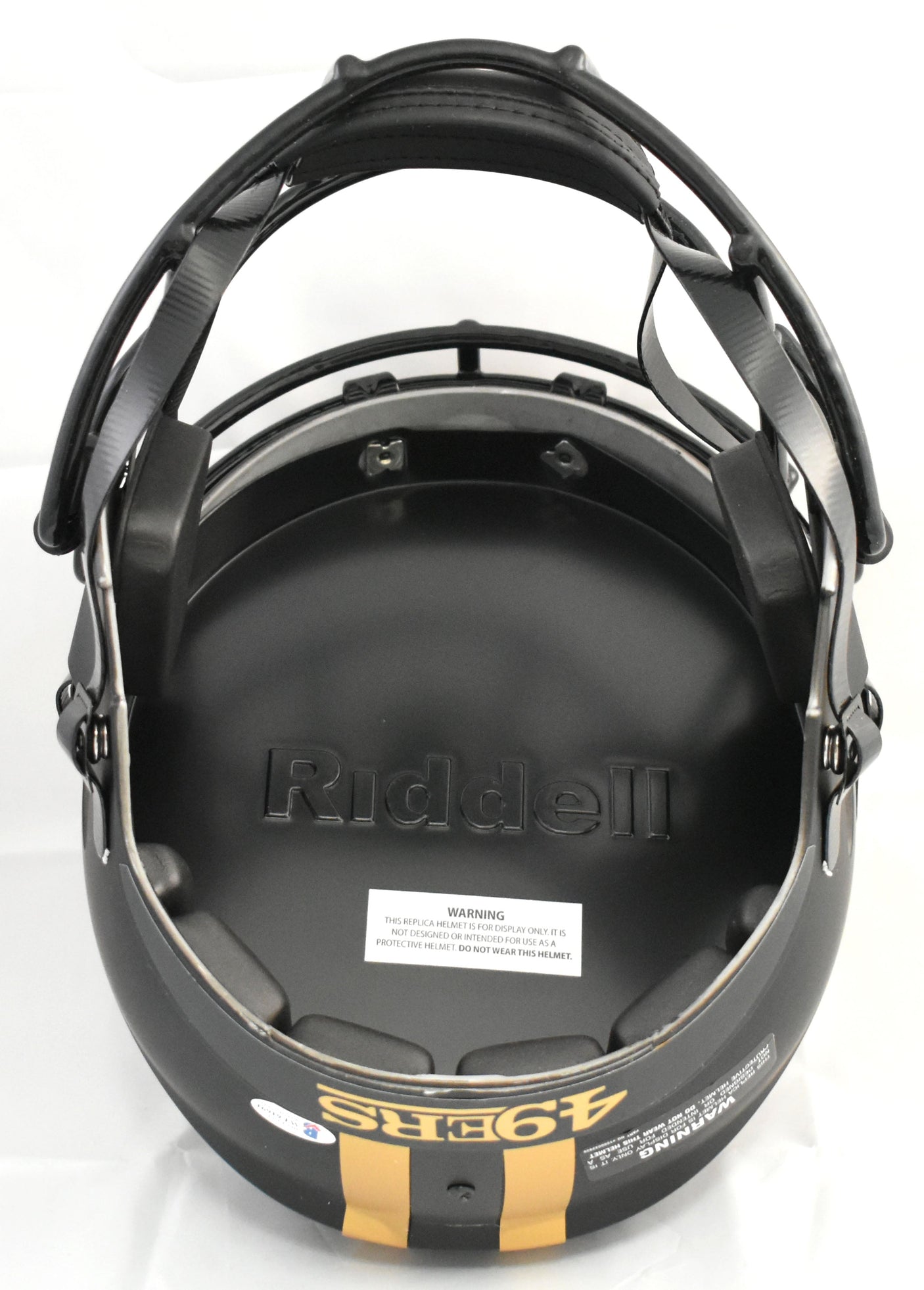 George Kittle Autographed San Francisco 49ers F/S Eclipse Speed Helmet Beckett W