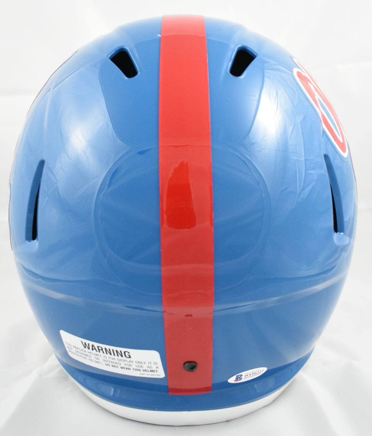DK Metcalf Autographed Ole Miss Rebels F/S Speed Helmet - Beckett W