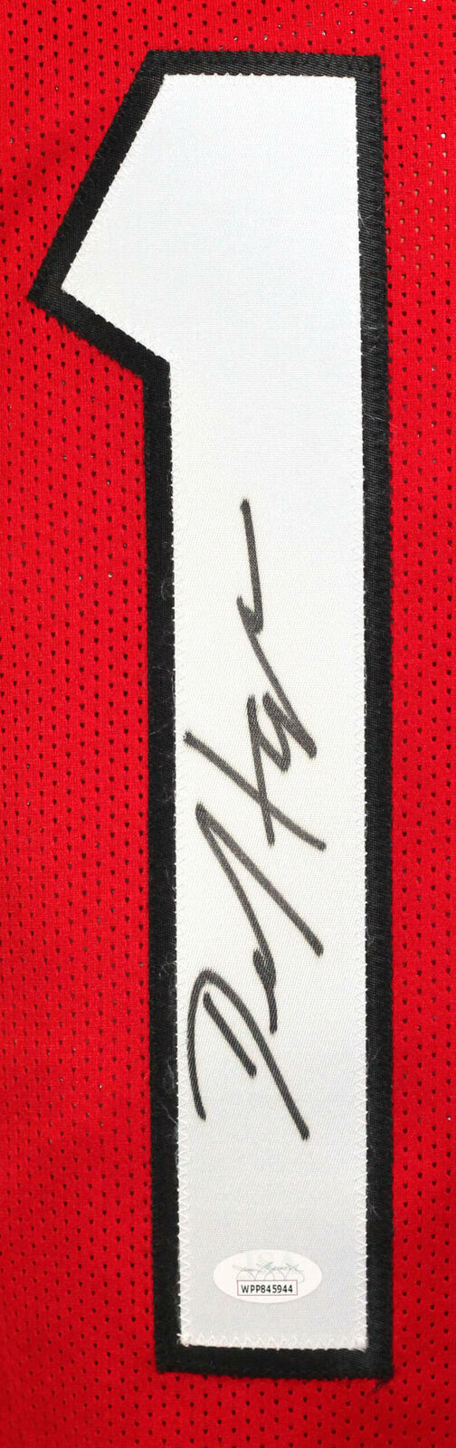 DeAndre Hopkins Autographed Red Pro Style Jersey - JSA W *1