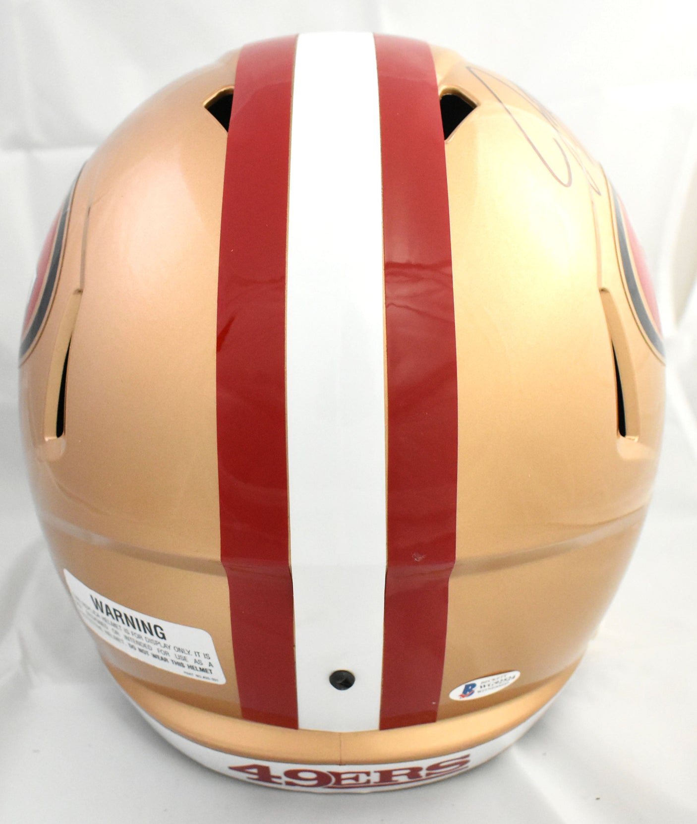 Jeff Garcia Autographed San Francisco 49ers F/S Speed Helmet - Beckett W