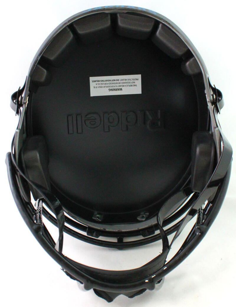 Laviska Shenault Autographed Jaguars Eclipse Speed F/S Helmet- Beckett W *Silver