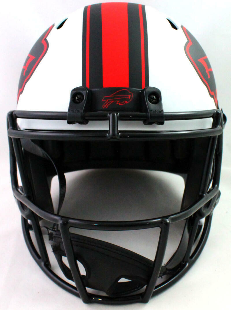 Stefon Diggs Autographed Buffalo Bills Lunar Speed F/S Helmet- Beckett W *Red