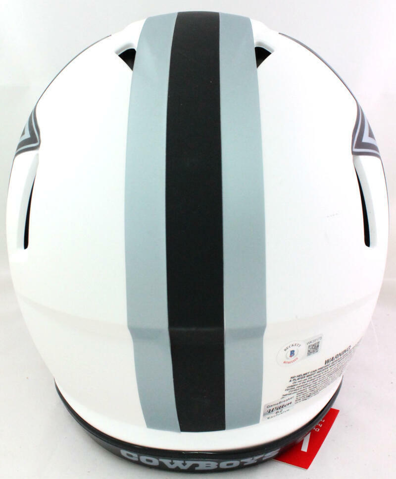 Jason Witten Autographed Dallas Cowboys Authentic Lunar FS Helmet-Beckett W*Blue