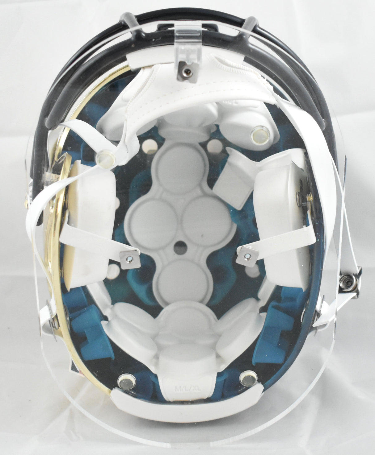 Chase Claypool Signed Notre Dame F/S Chrome Schutt Authentic Helmet Beckett W