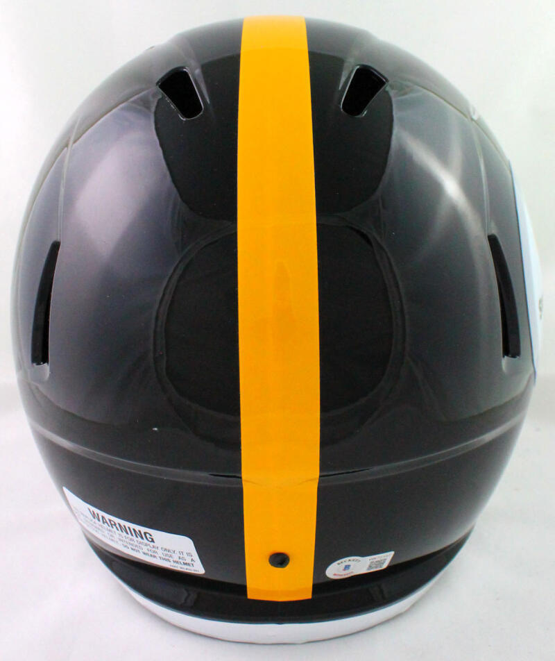 Hines Ward Autographed Pittsburgh Steelers F/S Speed Helmet- Beckett W Holo