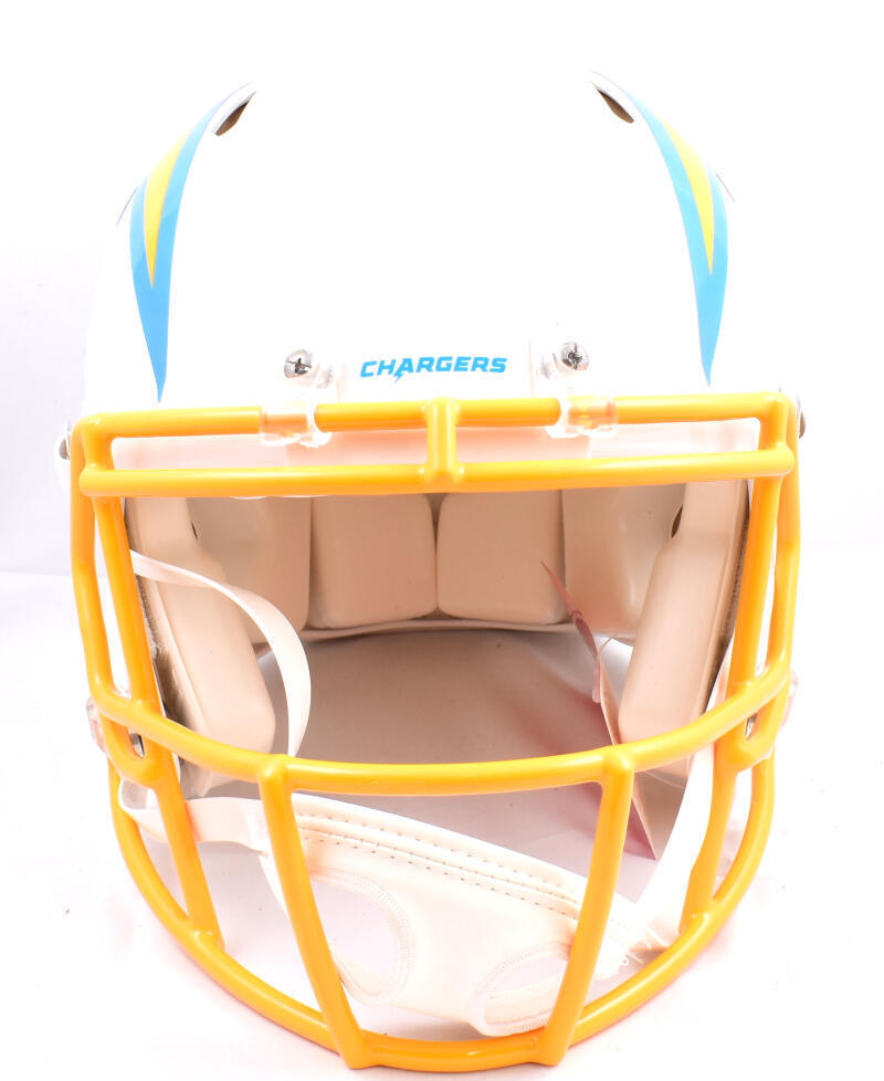 Austin Ekeler Signed Chargers Authentic Speed F/S Helmet - Beckett W *WJ28385