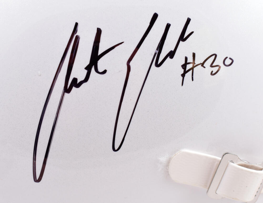 Austin Ekeler Signed Chargers Authentic Speed F/S Helmet - Beckett W *WJ28385